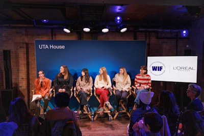 Women in Film and L’Oréal hosted a discussion, moderated by WIF's director of international programs, Andria Wilson Mirza, that focused on the importance of incentivizing buyers of women-led storytelling.