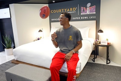 Courtyard by Marriott Super Bowl Sleepover Suite at Allegiant Stadium