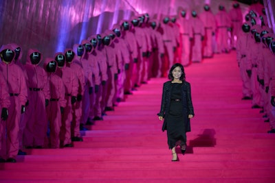 On Dec. 9, Netflix hosted the world premiere, turning Seoul’s Dongdaemun Design Plaza pink.