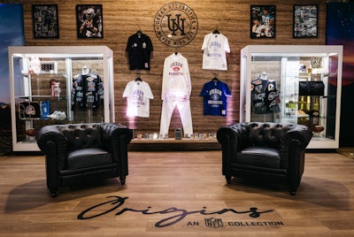 For the third consecutive year, Six Degrees Marketing Agency was tapped to bring the experience to life. The agency partnered with each designer (like Urban Necessities, pictured) to bring their merchandise presentation to life, highlighting their unique styles and stories.
