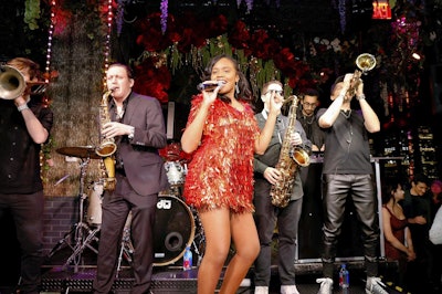The Live Experience provided the event's live music.