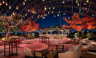 The premiere of FX’s Shōgun—held in February 2024 and designed and produced by Event Eleven—used hand-painted pagodas, 20-foot bonsai trees, authentic taiko drummers, and more to immerse guests in Japan in the year 1600. A highlight was 300 lanterns hung from the ceiling of the Academy Museum's terrace. See more: How This Jaw-Dropping Event Design Transported Guests Into the World of FX's Latest Series