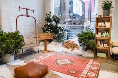 Inside the e.l.f. Apres Ski(n) Pop-Up